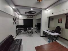 COMMERCIAL OFFICE : RENT (500 SQ. FT) NEWLY RENOVATED UNIVERSITY ROAD