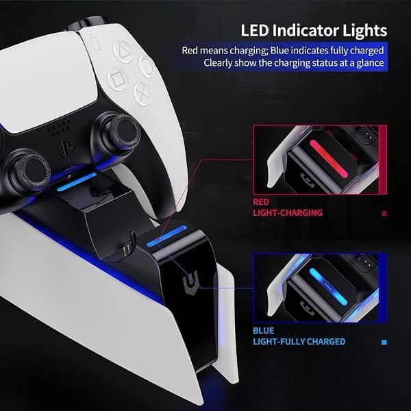 Dual Charging Station for PS5 Controllers 3