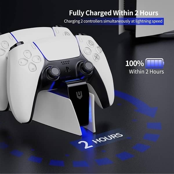 Dual Charging Station for PS5 Controllers 4