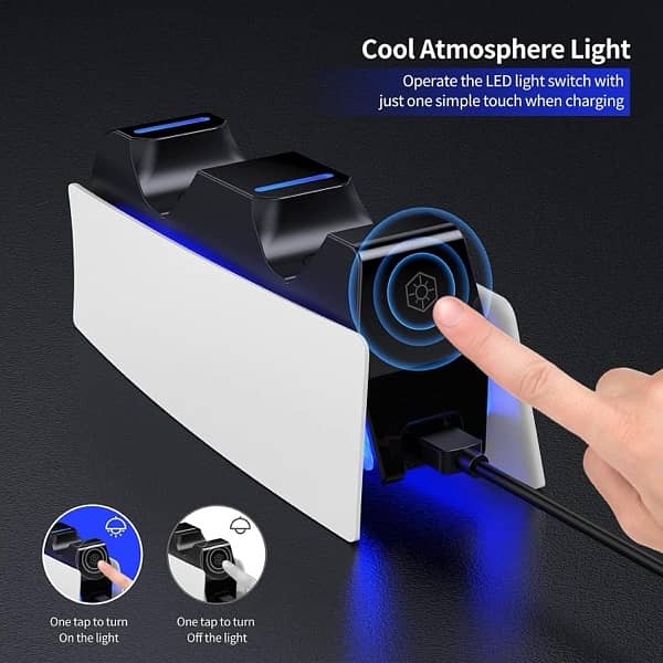 Dual Charging Station for PS5 Controllers 6