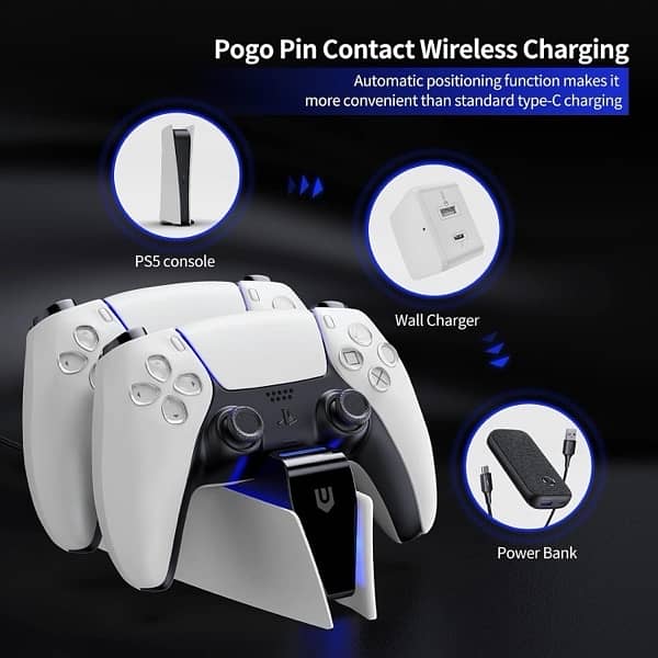 Dual Charging Station for PS5 Controllers 7