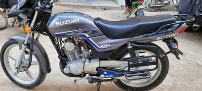 Suzuki GD 110 Karachi number first owner cplc clear original number p