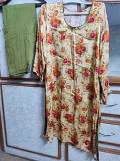 3 pc Silk suit