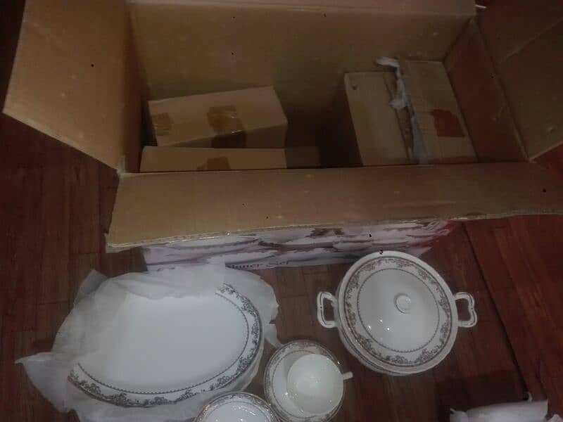 61 pcs dinner set (Bone China) original 2