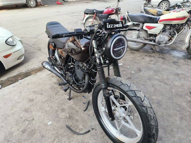 Suzuki GS150 CafeRacer Built 2