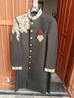 Dulha sherwani with turban