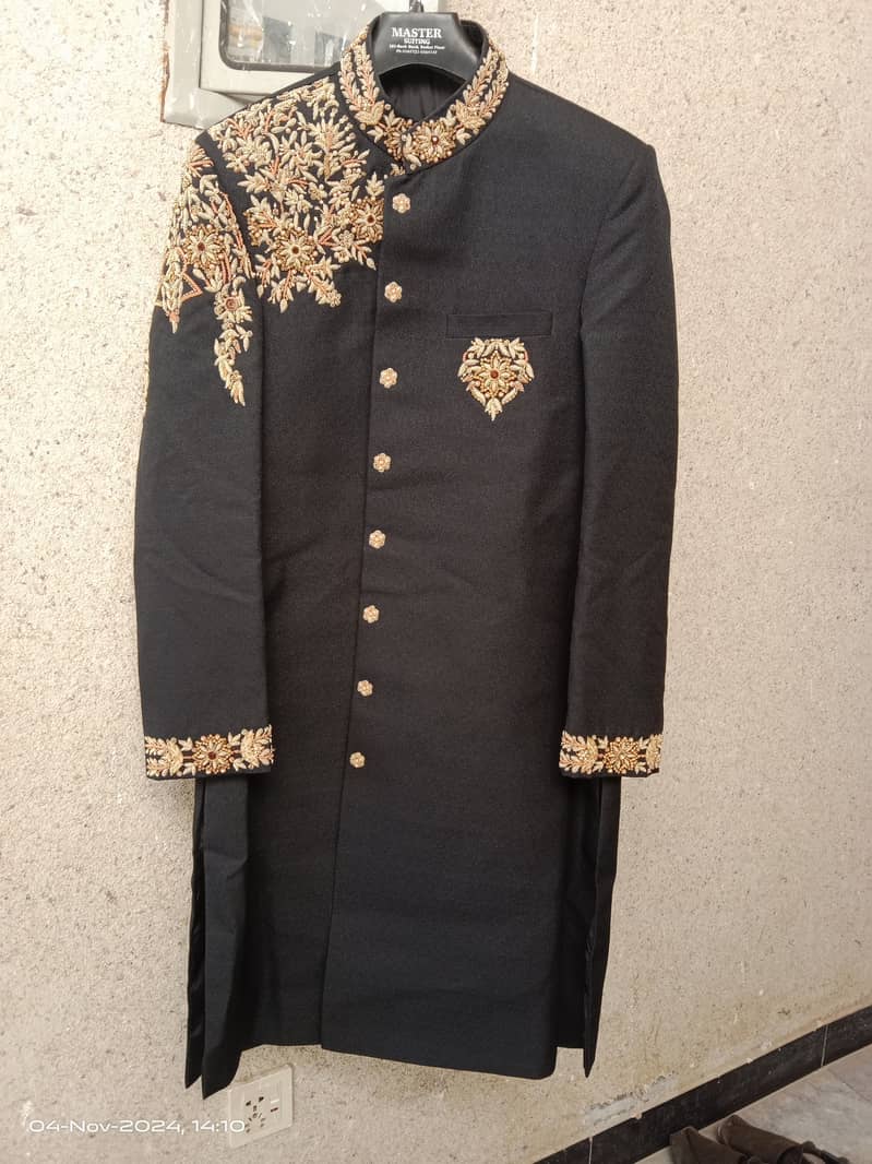 Dulha sherwani with turban 2