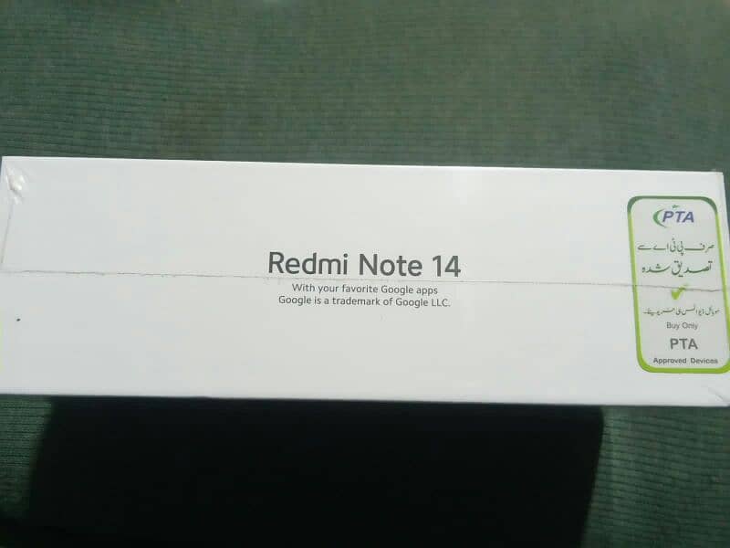 Redmi Note 14 Box Pack Discount Price 8gb 256gb 1