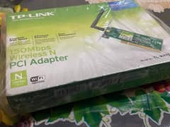 150 Mbps wireless N PCI Adapter     Contact number ( 03020722301 )