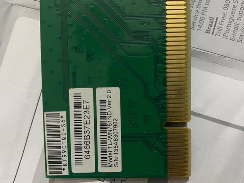 150 Mbps wireless N PCI Adapter     Contact number ( 03020722301 ) 6