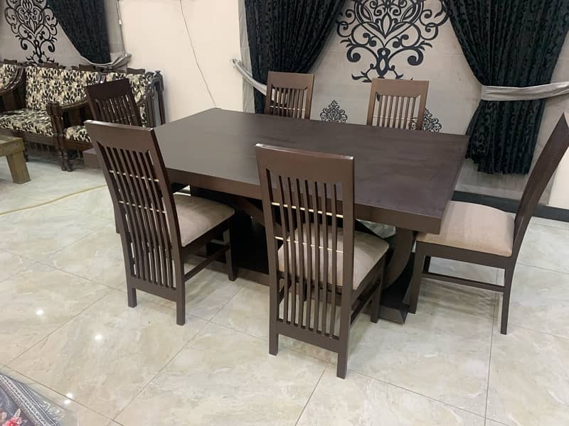 6 person Dining Table 2