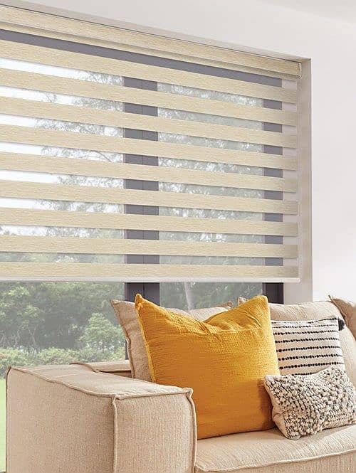 Windows Blinds / Chick Blinds / Fabric Shutter Blinds / Zebra Blinds 14