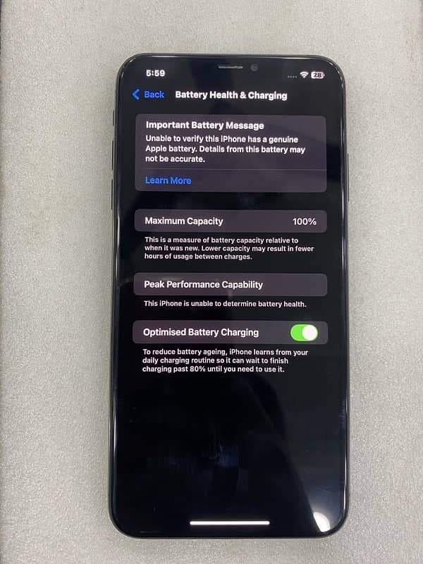 iphone XS Max Black 512 GB Factory Unlock 3