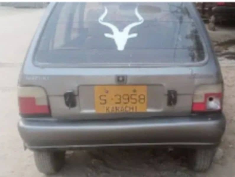 Suzuki Mehran VX 1991 0