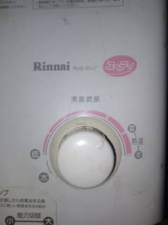 Rinnai japani gas geyser