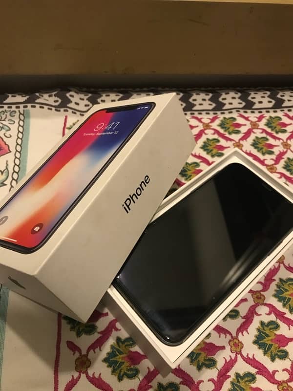 iPhone X 256gb PTA approved 3