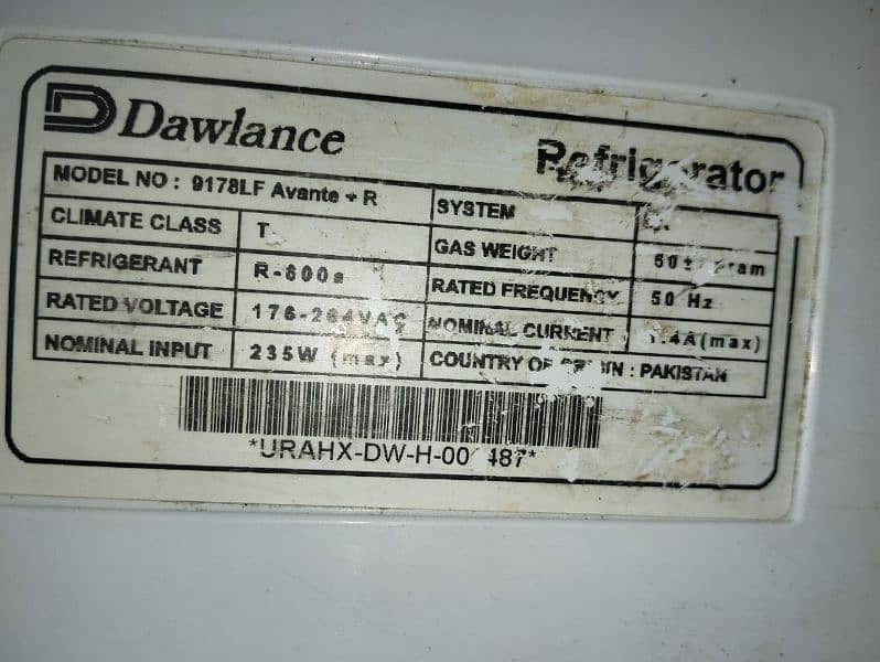 dawlance refrigerator for sale 7