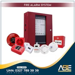 Smoke, Heat detector, Full Fire Alarm System / Fire extinguisher /