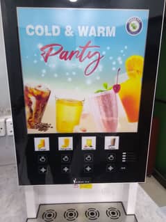 hot and cold tea coffee machine new model