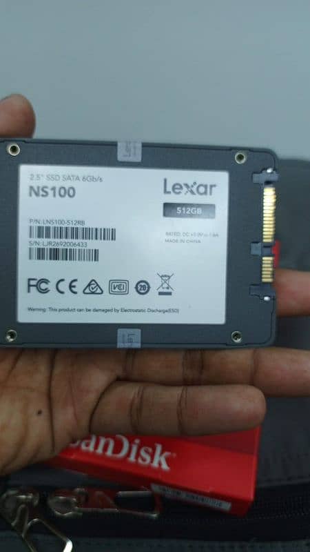 Ssd 512gb Lexar new 1