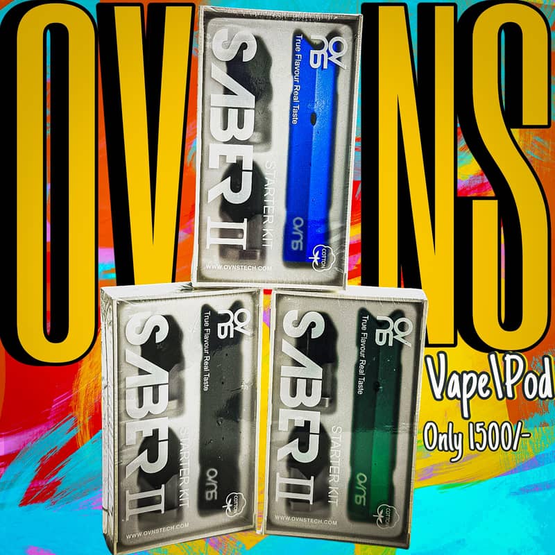 OVNS Vape Smoke device | Vape | Pods | Mods | Refill \ Winter Sale 12