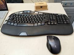 logitech Wave Wireless Keyboard + Mouse