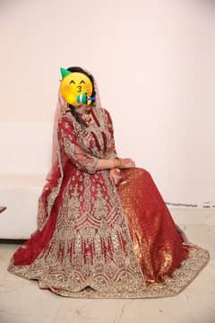 bridal lehnga / barat dress / wedding wear / bridal lehnga for sale