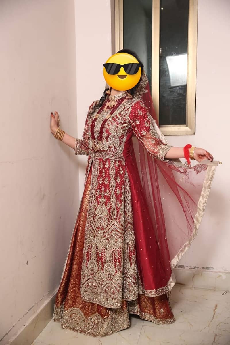 bridal lehnga / barat dress / wedding wear / bridal lehnga for sale 3