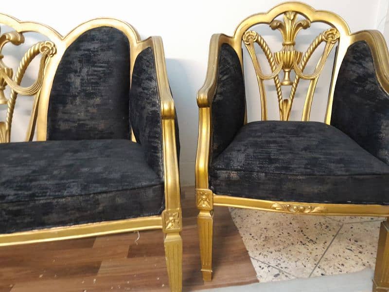 Victorian 4 Seater Sofa Set 2