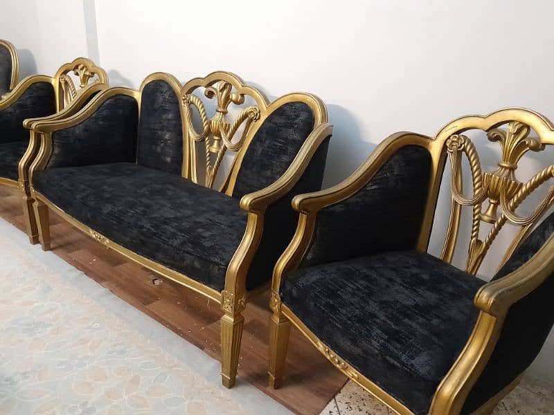Victorian 4 Seater Sofa Set 9
