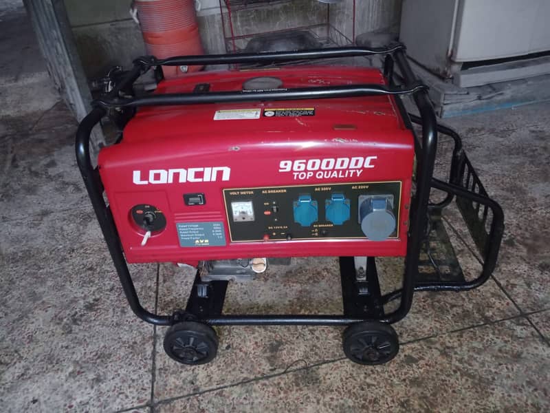 9600 model Loncin Generator in Peshawar city 0