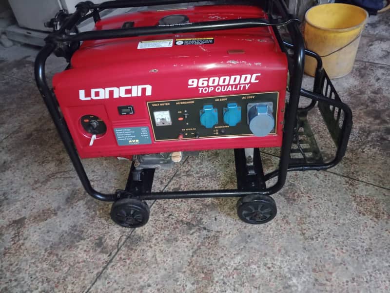 9600 model Loncin Generator in Peshawar city 1