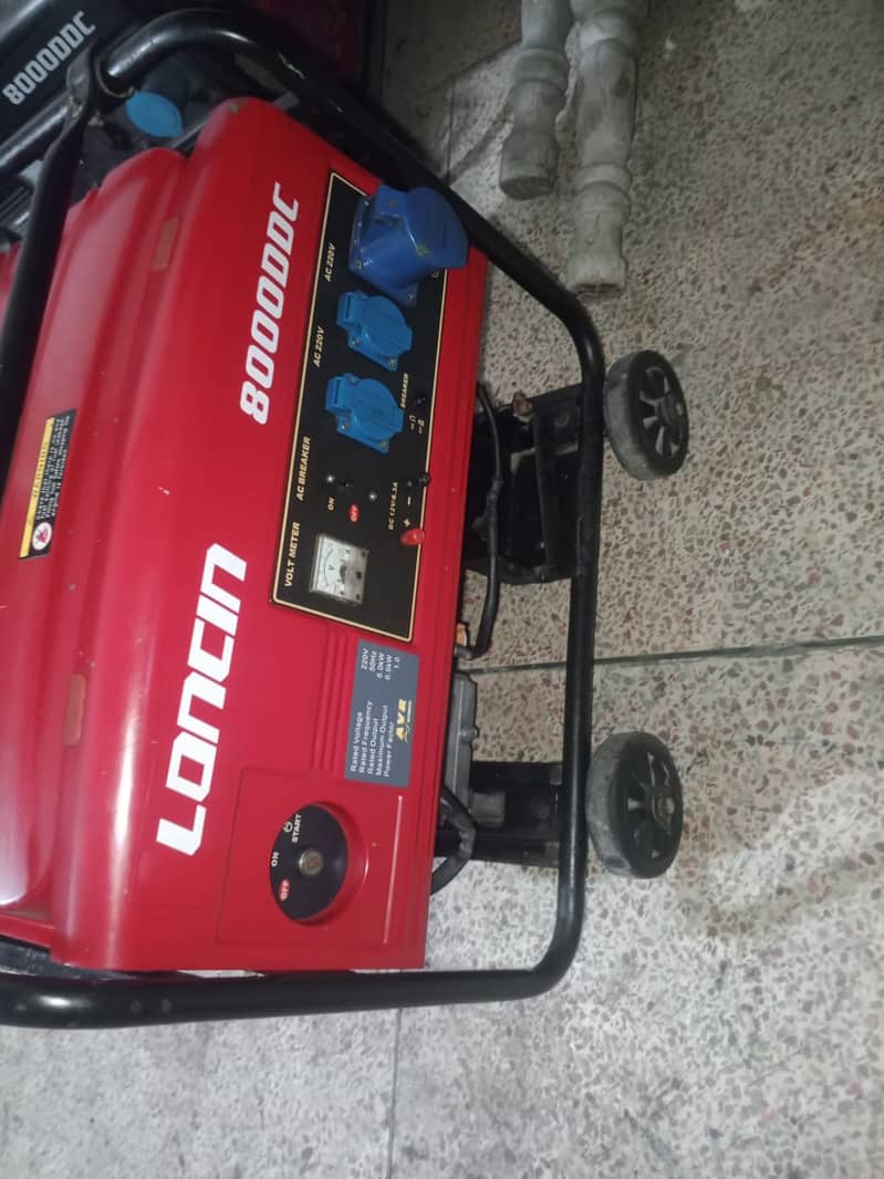 9600 model Loncin Generator in Peshawar city 5