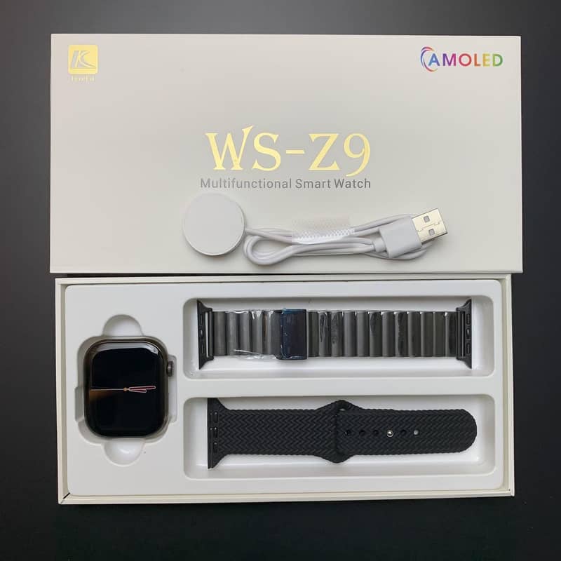 WS-Z9 Series 9 Smart watch With AMOLED Display 10/10 Condition 3