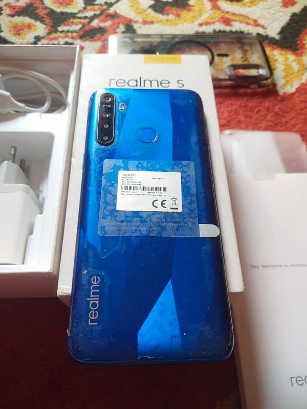 realme 5 Clean condition complete Saman 1