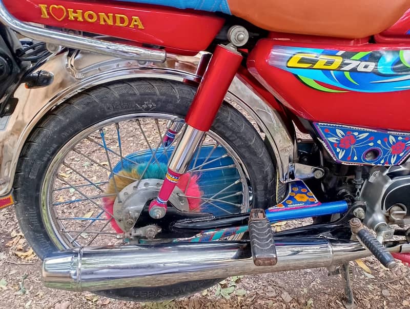 Honda CD 70 Urgent For Sale | Honda In Bikes | Total Geniune 3