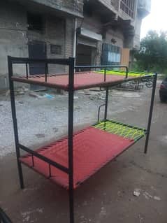 IRON DOUBLE DECKER BUNK BED