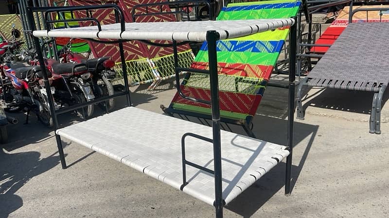 IRON DOUBLE DECKER BUNK BED 2