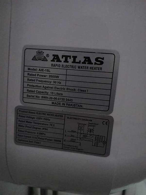 atlas electric geaser 0