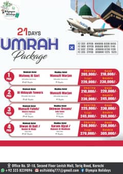 Umrah package, Hotel booking, Umrah, Airline Tickets, Tour and Travel