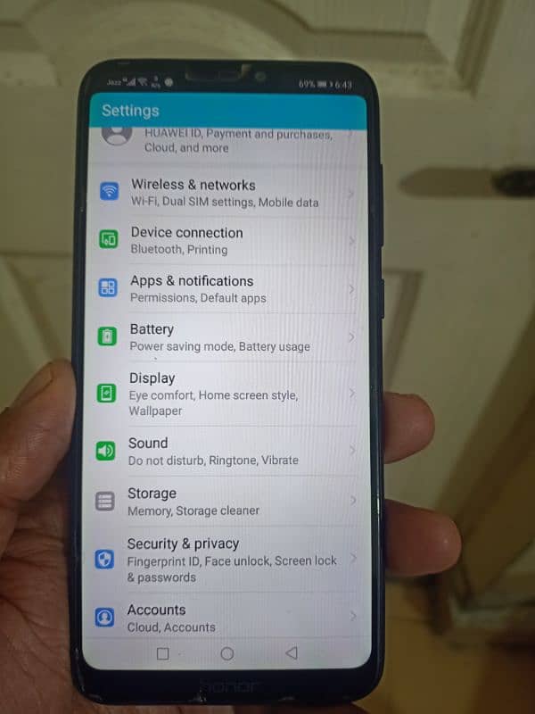 Huawei Honor 8C for Sale Rs. 12,500/-- 6