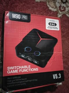 M90 Pro Bluetooth 5.3 Earbuds wireless headphones gamer