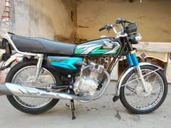 Honda CG 125 23 Model All Punjab number registered