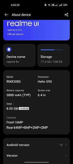 realme 8