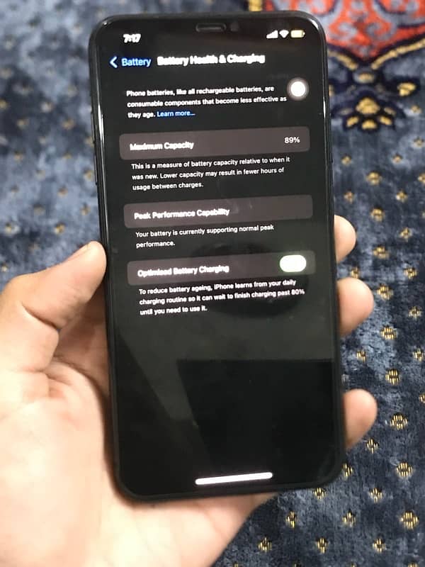 iphone Xsmax 256 gb 8