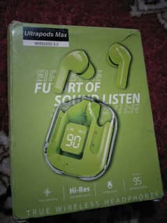 Ultrapods Max wireless Bluetooth earbuds HIFI Digital display