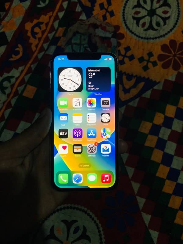 iphone X 256gb pta approved 2