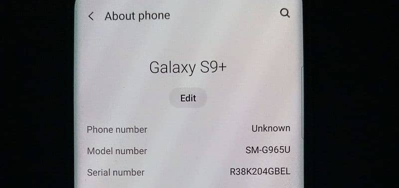 Samsung s9 plus phone is in very good condition 8