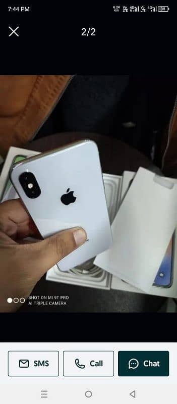 iPhone X 256 GB My WhatsApp number 03251567306 1