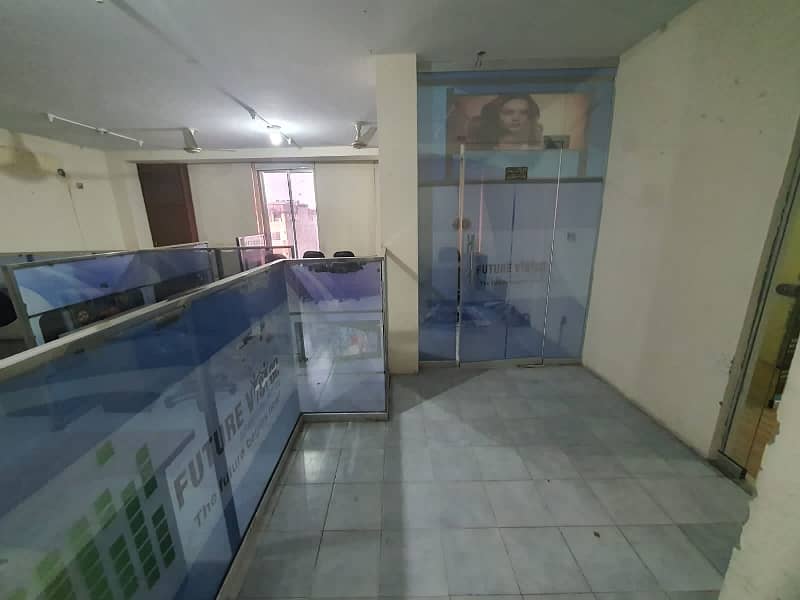 Fully Furnished Office For Rent Gulberg Main Market Ideal Location With Lift New Building 3